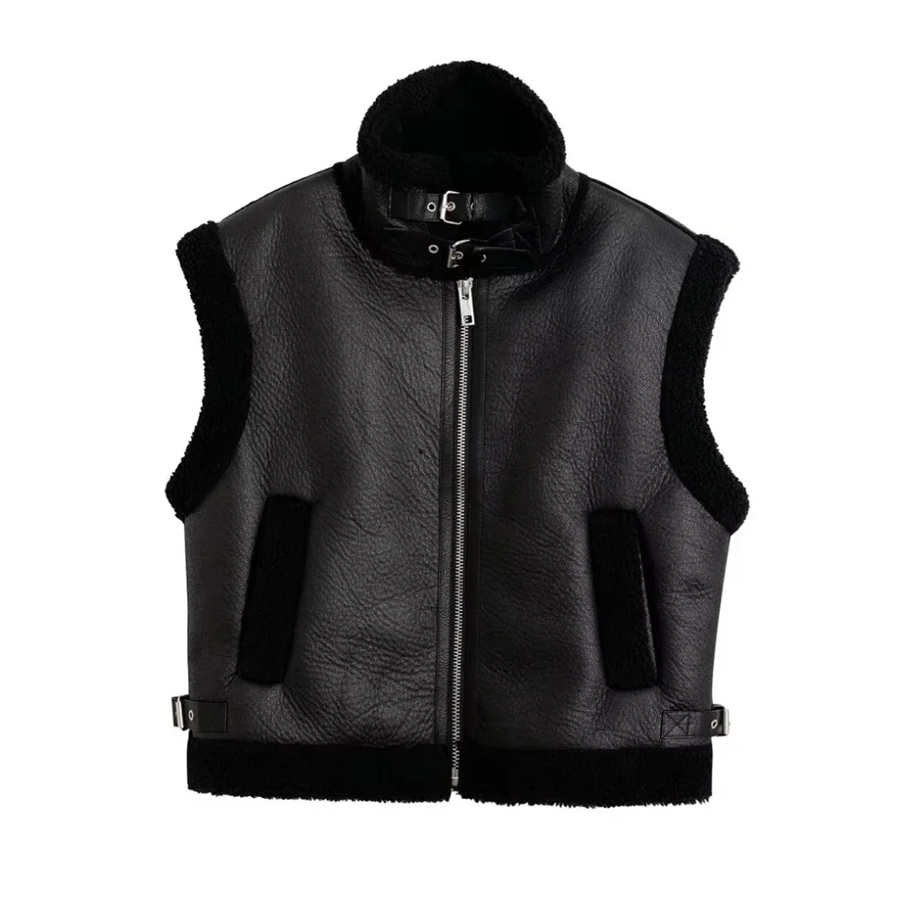 UNIZERA 2024 Autumn/Winter New Product Fashionable and Casual Women's Wear Thickened Warm Vest Motorcycle Lamb Wool Jacket
UNIZERA 2024 Autumn/Winter New Product Fashionable and Casual Women's Wear Thickened Warm Vest Motorcycle Lamb Wool Jacket