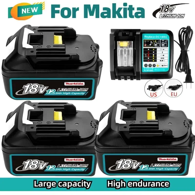 Original for Makita 18V 6.0Ah Rechargeable Battery ,For Makita BL1830 BL1830B BL1840 BL1840B BL1850 BL1850B Power Tools Battery
Original for Makita 18V 6.0Ah Rechargeable Battery ,For Makita BL1830 BL1830B BL1840 BL1840B BL1850 BL1850B Power Tools Battery