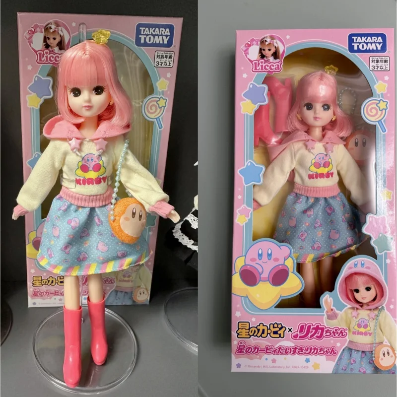 Tomy Licca Kirby Collaboration Fashion Doll Changeable Outfit Collectible Figurine Home Decoration Adult Collection Display
Tomy Licca Kirby Collaboration Fashion Doll Changeable Outfit Collectible Figurine Home Decoration Adult Collection Display