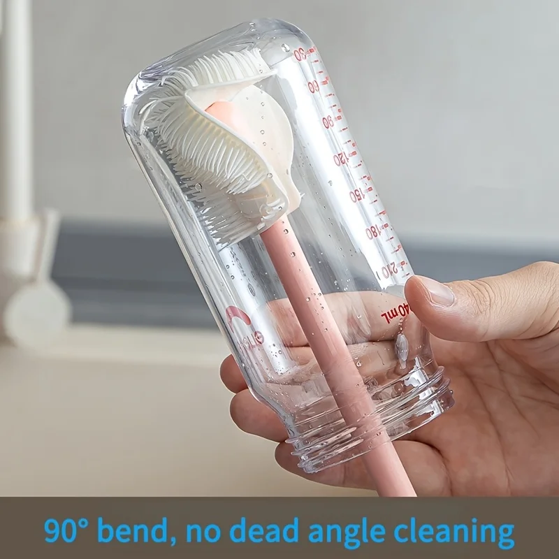 1pc Long-Handle Cup Brush - Flexible Deep Cleaning Brush, Suitable for Water Bottles, Scratch-Resistant Cleaning Brush
1pc Long-Handle Cup Brush - Flexible Deep Cleaning Brush, Suitable for Water Bottles, Scratch-Resistant Cleaning Brush