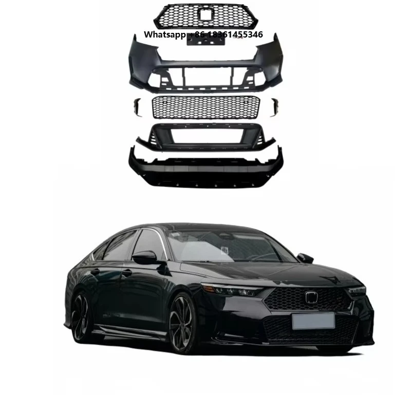 For Accord 11th Generation PP Plastic Body Kit Type R Front Bumper with New Condition and Included Clips 2022-2024
For Accord 11th Generation PP Plastic Body Kit Type R Front Bumper with New Condition and Included Clips 2022-2024