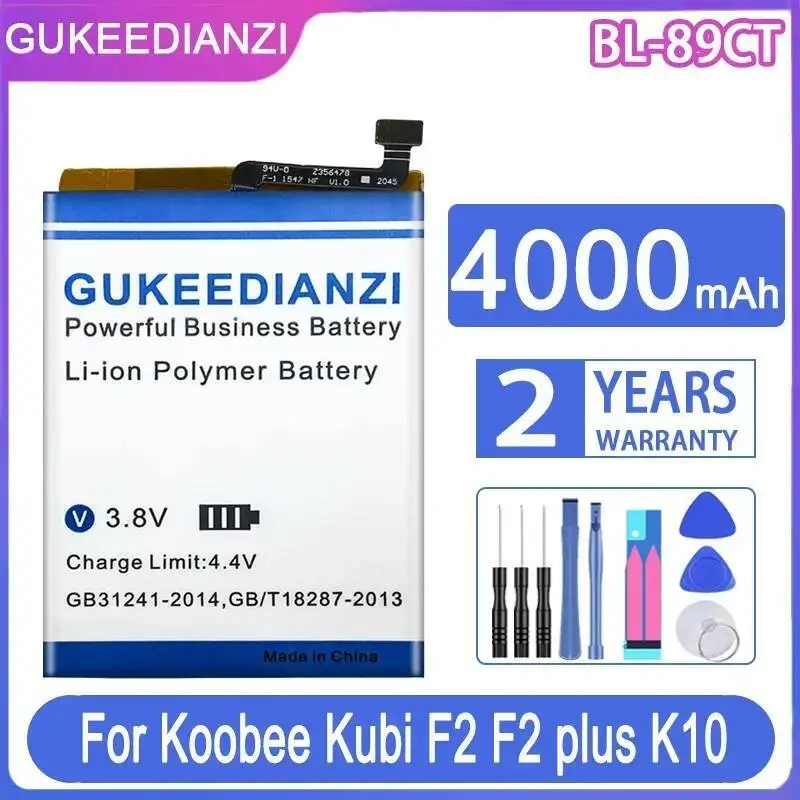 Аккумулятор высокой емкости BL-89CT 4000 мАч для мобильного телефона Koobee F2 Plus K10
Аккумулятор высокой емкости BL-89CT 4000 мАч для мобильного телефона Koobee F2 Plus K10