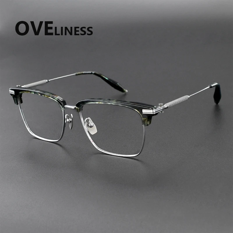 2026 Acetate Titanium Eyeglasses Frame Men Square Brand Design Glasses frame Women Vintage Ultralight-Weight Eyewear Spectacles
2026 Acetate Titanium Eyeglasses Frame Men Square Brand Design Glasses frame Women Vintage Ultralight-Weight Eyewear Spectacles