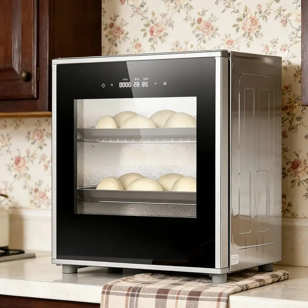 Домашняя хлебопечка для закваски на 40 литров: контроль температуры и влажности, съемный поддон, печь для выпечки хлеба
Домашняя хлебопечка для закваски на 40 литров: контроль температуры и влажности, съемный поддон, печь для выпечки хлеба