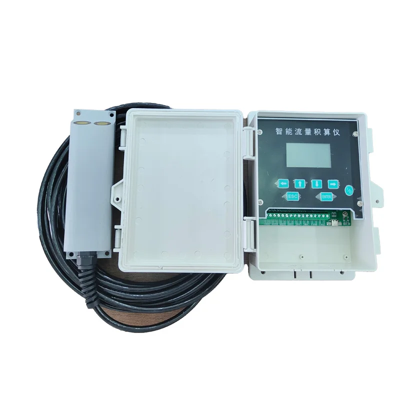 Special Doppler flowmeter for river, channel and rain and sewage pipe network
Special Doppler flowmeter for river, channel and rain and sewage pipe network