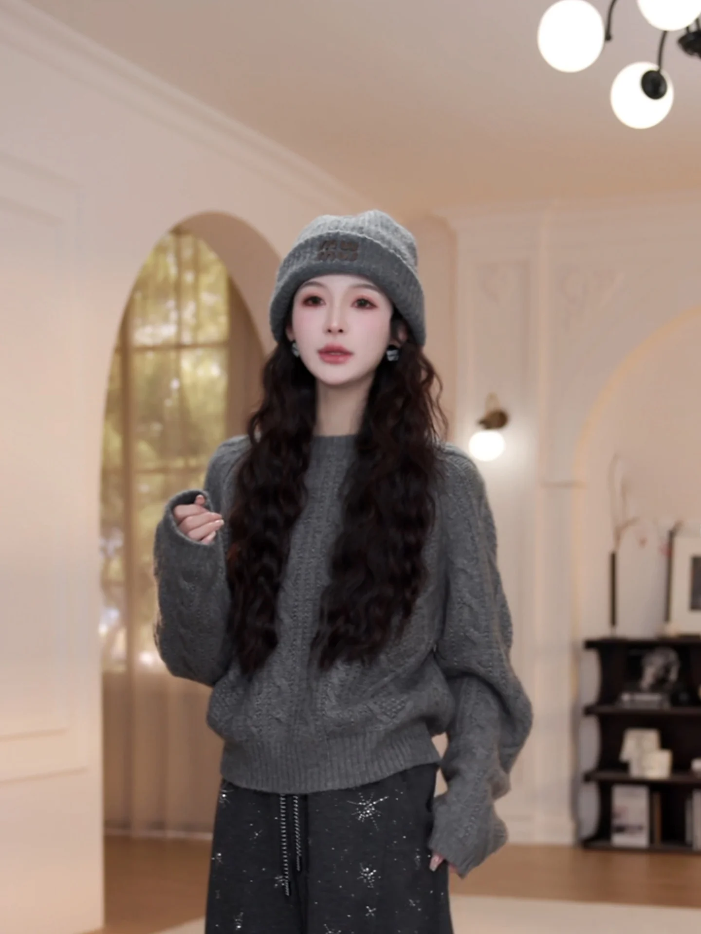 Casual Long Sve round Ne Twisted Knit Sweater for Women Autumn Winter Warm Soft Polyester Wool Blend Comfortable Fit Kni...
Casual Long Sve round Ne Twisted Knit Sweater for Women Autumn Winter Warm Soft Polyester Wool Blend Comfortable Fit Kni...