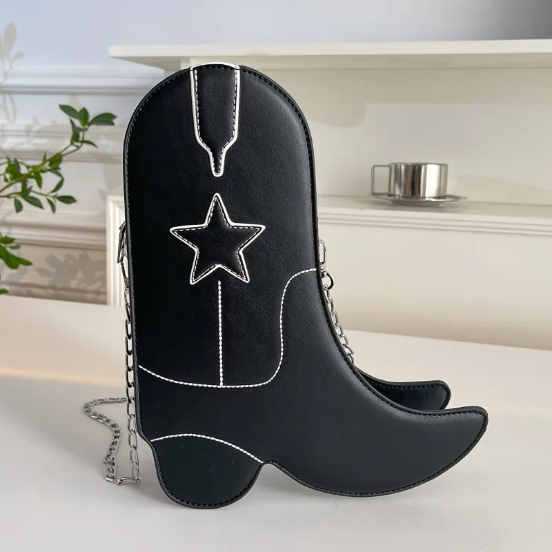 1pc Creative and Quirky New Christmas Style Personalized and Fashionable Boot-shaped Crossbody Bag PU Daily Outfits
1pc Creative and Quirky New Christmas Style Personalized and Fashionable Boot-shaped Crossbody Bag PU Daily Outfits