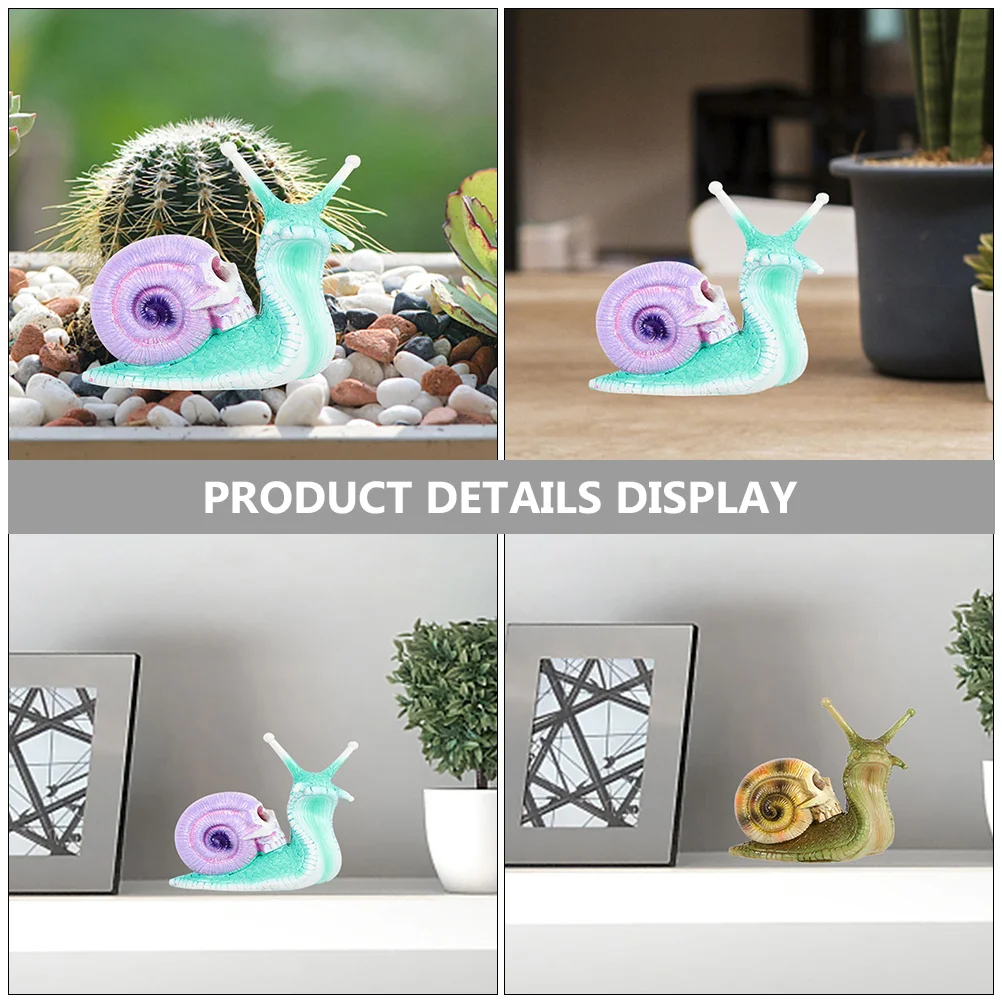 2Pcs Resin Snail Decor Practical for Tabletop Shelf Living Room Office Ornament Snail Decor Resin Ornament 
2Pcs Resin Snail Decor Practical for Tabletop Shelf Living Room Office Ornament Snail Decor Resin Ornament