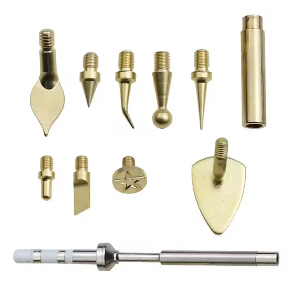 1set TS100 Thermal Insert Nut Trimming Tool Soldering Iron Tip Dressing Tool For 3D Printing Materials Engraving Hot-melt Crafts
1set TS100 Thermal Insert Nut Trimming Tool Soldering Iron Tip Dressing Tool For 3D Printing Materials Engraving Hot-melt Crafts