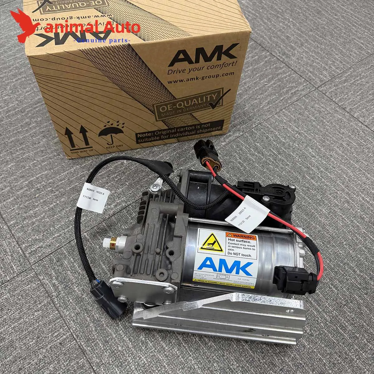 OEM AMK For Land Rover LR3 LR4 Range Rover Sport EAS Air Suspension Compressor Pump LR078650 LR045251, LR023964, LR072537
OEM AMK For Land Rover LR3 LR4 Range Rover Sport EAS Air Suspension Compressor Pump LR078650 LR045251, LR023964, LR072537
