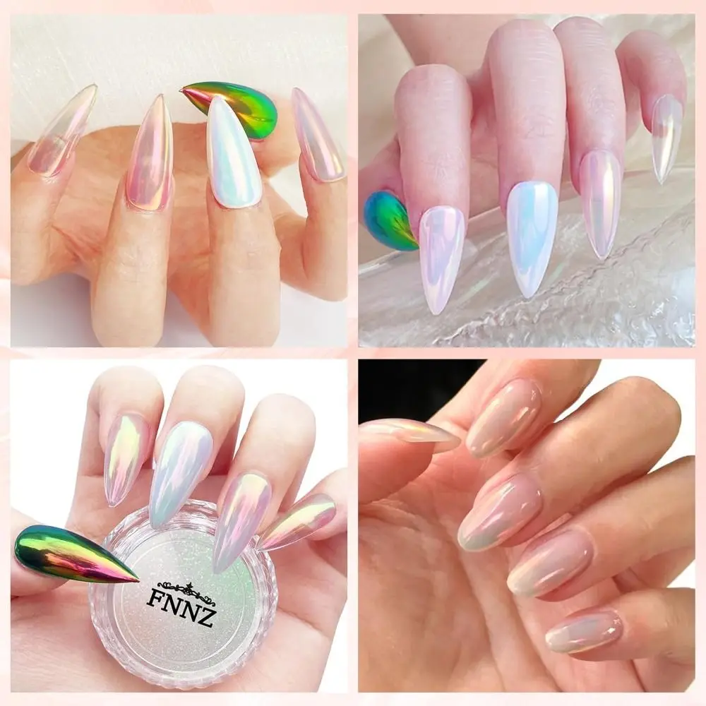 New Unichrome Nail Powder Mermaid Pearlescent Nail Art Glitter Decoration DIY Manicure Aurora Nail Pigment for Home Nail Salon
New Unichrome Nail Powder Mermaid Pearlescent Nail Art Glitter Decoration DIY Manicure Aurora Nail Pigment for Home Nail Salon