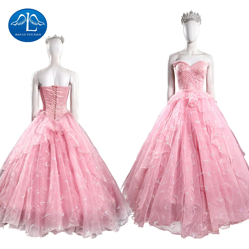 Manluyunxiao Adult Women Glinda Cosplay Costume Full Set XS-XXXL Halloween Christmas Comic Con
Manluyunxiao Adult Women Glinda Cosplay Costume Full Set XS-XXXL Halloween Christmas Comic Con