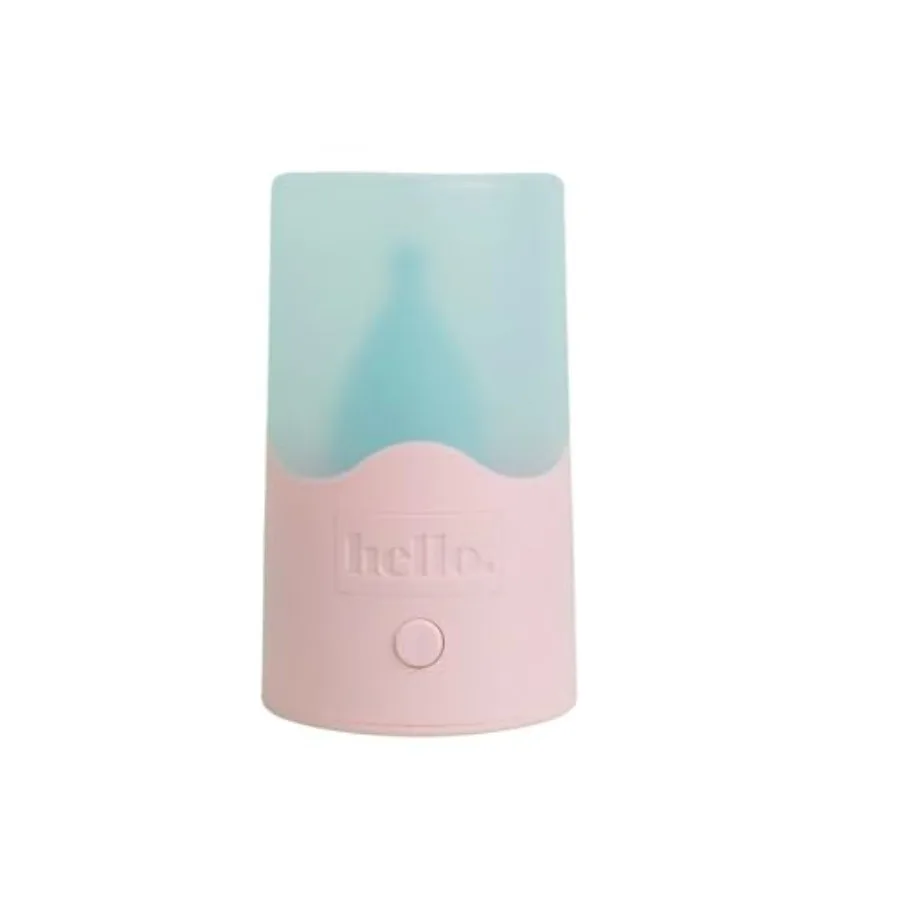 Hello Steamy Cleaner for Menstrual Cup and Disc Compact Electric Steam Cleaning Device Quick 4 Minute Cycle with Auto Shut Off
Hello Steamy Cleaner for Menstrual Cup and Disc Compact Electric Steam Cleaning Device Quick 4 Minute Cycle with Auto Shut Off