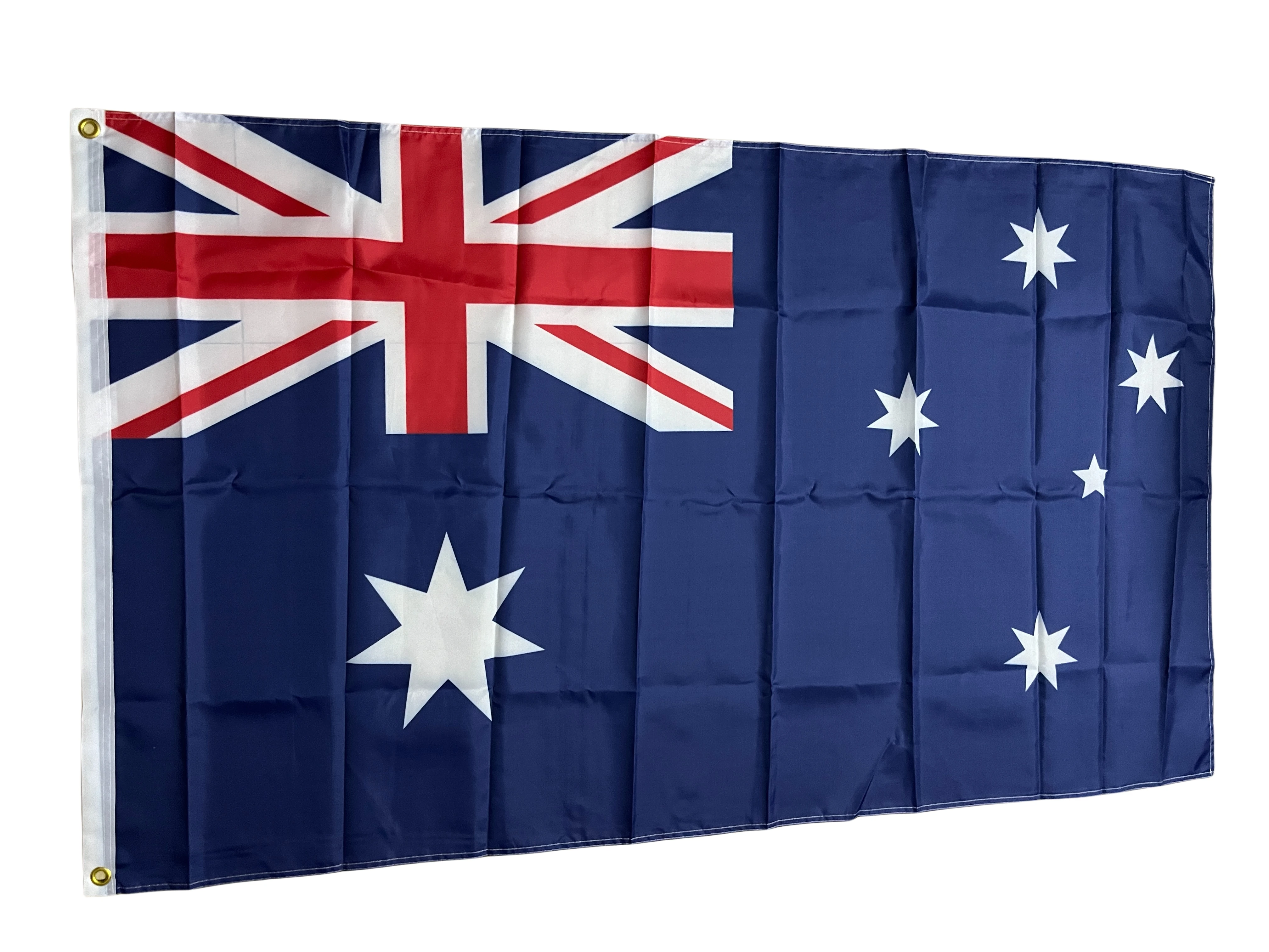 National Flag 90x150cm/3x5ft with 2 Brass Grommet Decorations for Every Games Parades/Country Events/National Day/Anniversary
National Flag 90x150cm/3x5ft with 2 Brass Grommet Decorations for Every Games Parades/Country Events/National Day/Anniversary