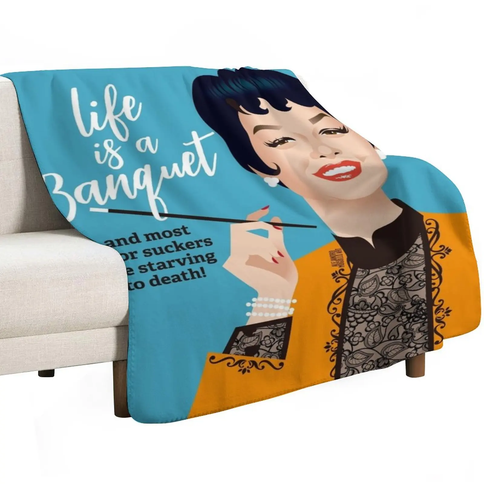 Banquet! Throw Blanket Flannel blankets and throws Decorative Throw Luxury Brand Blankets
Banquet! Throw Blanket Flannel blankets and throws Decorative Throw Luxury Brand Blankets