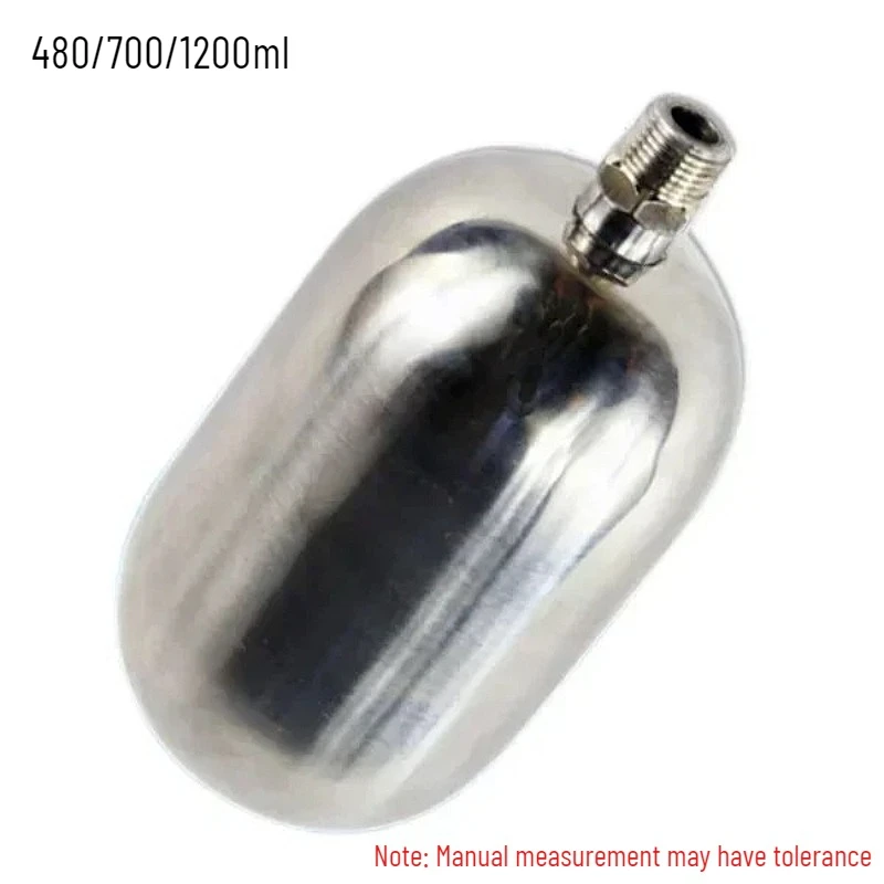 480ml/700/1200ml Pressure Regulating Tank for Pneumatic Diaphragm Pump Stainless Steel Surge Paint Pump Buffer Replacement 1pcs
480ml/700/1200ml Pressure Regulating Tank for Pneumatic Diaphragm Pump Stainless Steel Surge Paint Pump Buffer Replacement 1pcs