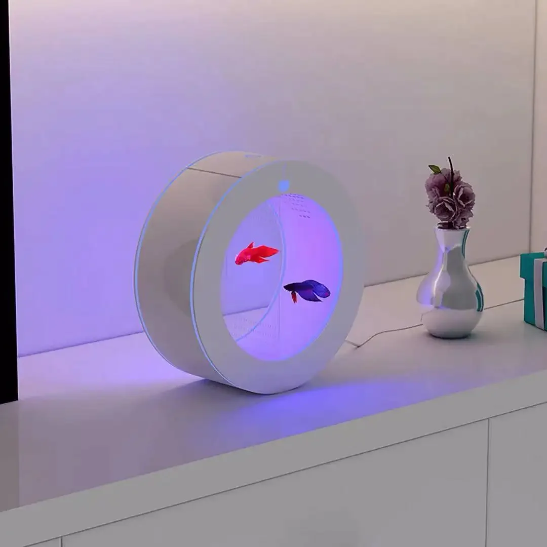 Aquarium special jellyfish tank acrylic ornamental landscaping small waterproof tank special fighting fish tank accessories3W 5V
Aquarium special jellyfish tank acrylic ornamental landscaping small waterproof tank special fighting fish tank accessories3W 5V