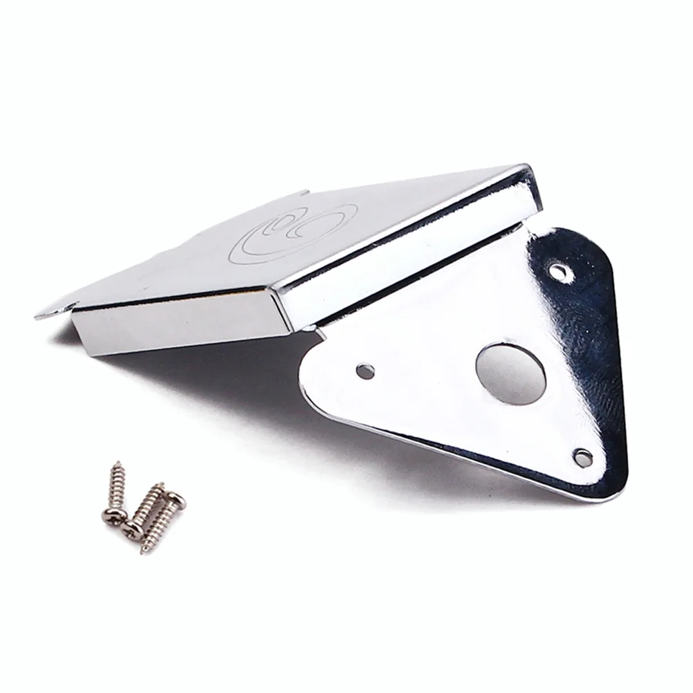 8-String Mandolin Tailpiece Chrome 4.55X4.25X0.8Cm Shiny Triangle Plated For Guitar Maker Instrument Decoration Replacement Part
8-String Mandolin Tailpiece Chrome 4.55X4.25X0.8Cm Shiny Triangle Plated For Guitar Maker Instrument Decoration Replacement Part