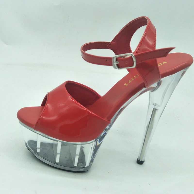 LAIJIANJINXIA New PU Sexy Exotic Pole Dancing Shoes Summer Women Sandals 15CM High Heels Buckle Strap Size 34-46 K049
LAIJIANJINXIA New PU Sexy Exotic Pole Dancing Shoes Summer Women Sandals 15CM High Heels Buckle Strap Size 34-46 K049