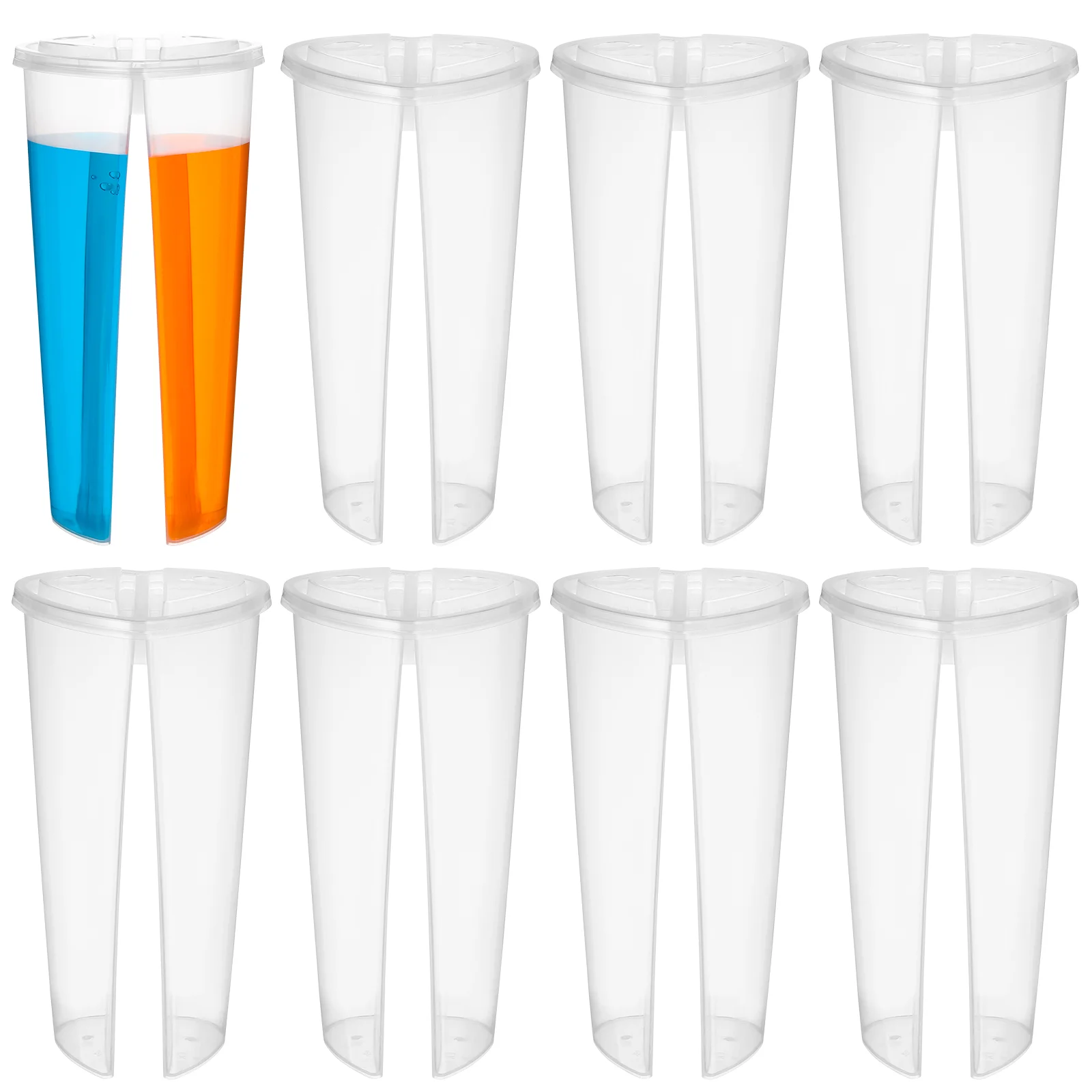 20 PCS Cocktail Glasses Heart Shape Cup Cover Double Grid Couple Sharing Lovers
20 PCS Cocktail Glasses Heart Shape Cup Cover Double Grid Couple Sharing Lovers