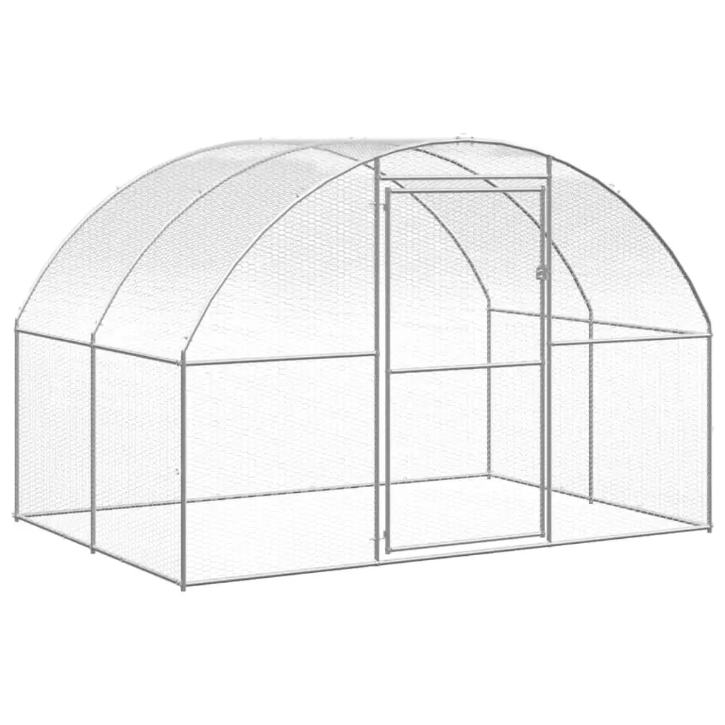 9.8'x6.6'x6.6' Outdoor Chicken Coop - Durable Galvanized Steel Pet House for Backyard Poultry
9.8'x6.6'x6.6' Outdoor Chicken Coop - Durable Galvanized Steel Pet House for Backyard Poultry