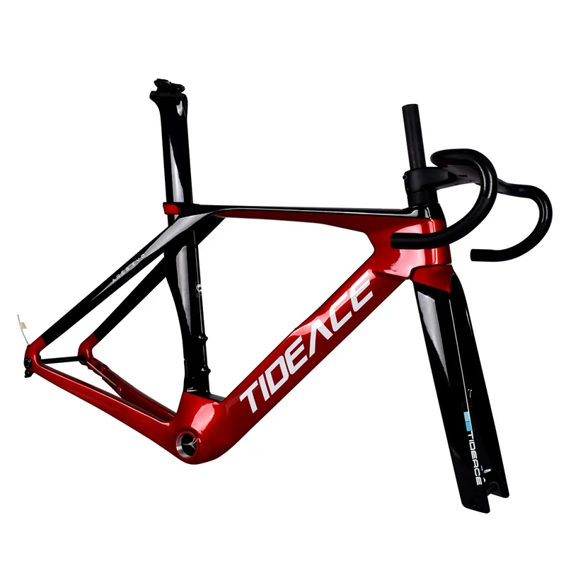 Рама для шоссейного велосипеда TIDEACE Aero из карбона, дисковые тормоза, полностью скрытая проводка, высокопроизводительная, гоночного класса, легкая, 700x32C Max Ti
Рама для шоссейного велосипеда TIDEACE Aero из карбона, дисковые тормоза, полностью скрытая проводка, высокопроизводительная, гоночного класса, легкая, 700x32C Max Ti