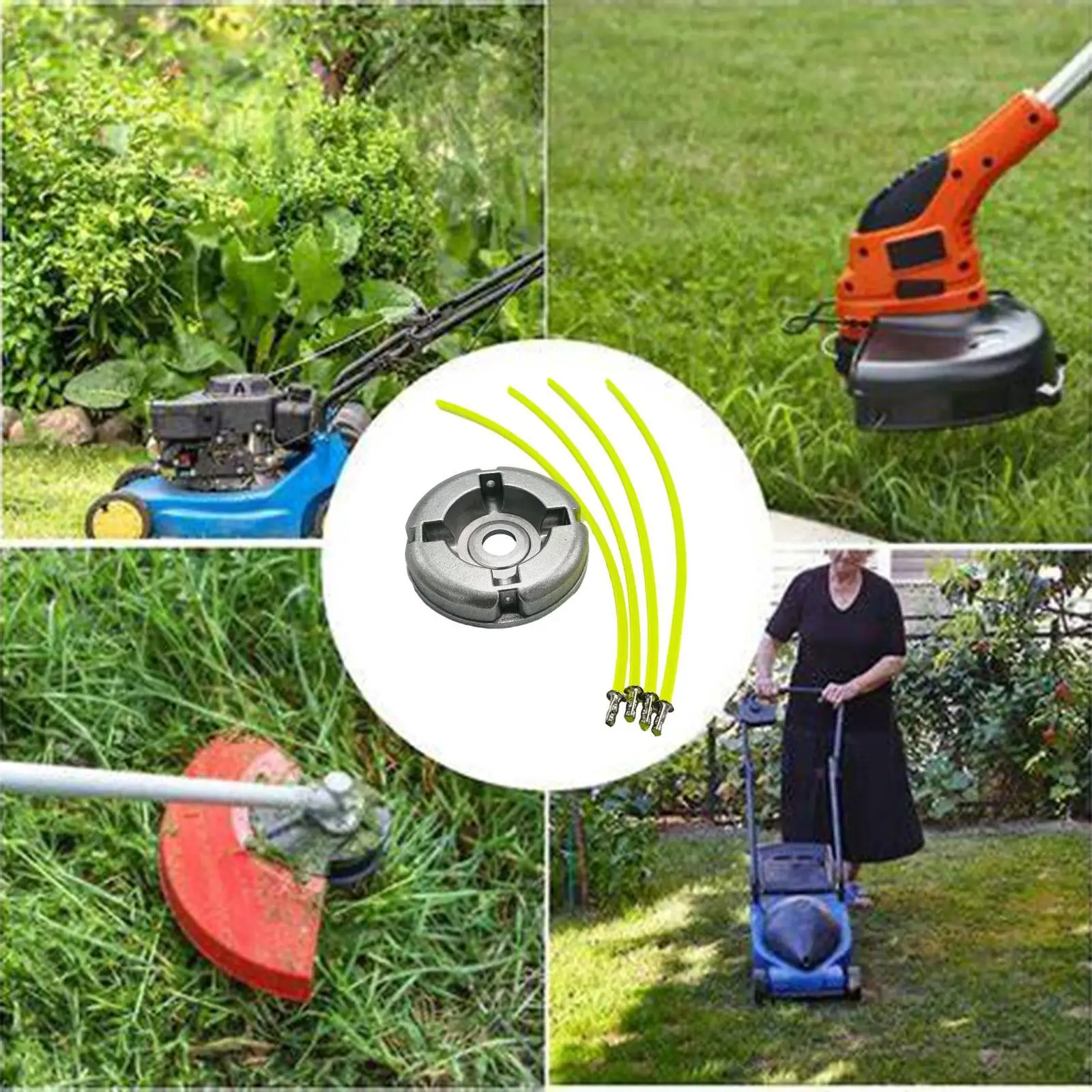 Trimmer Heads Trimmer Plate Attachment Grass Cutting Disc String for Patio Plants Garden Lawn Agricultural
Trimmer Heads Trimmer Plate Attachment Grass Cutting Disc String for Patio Plants Garden Lawn Agricultural