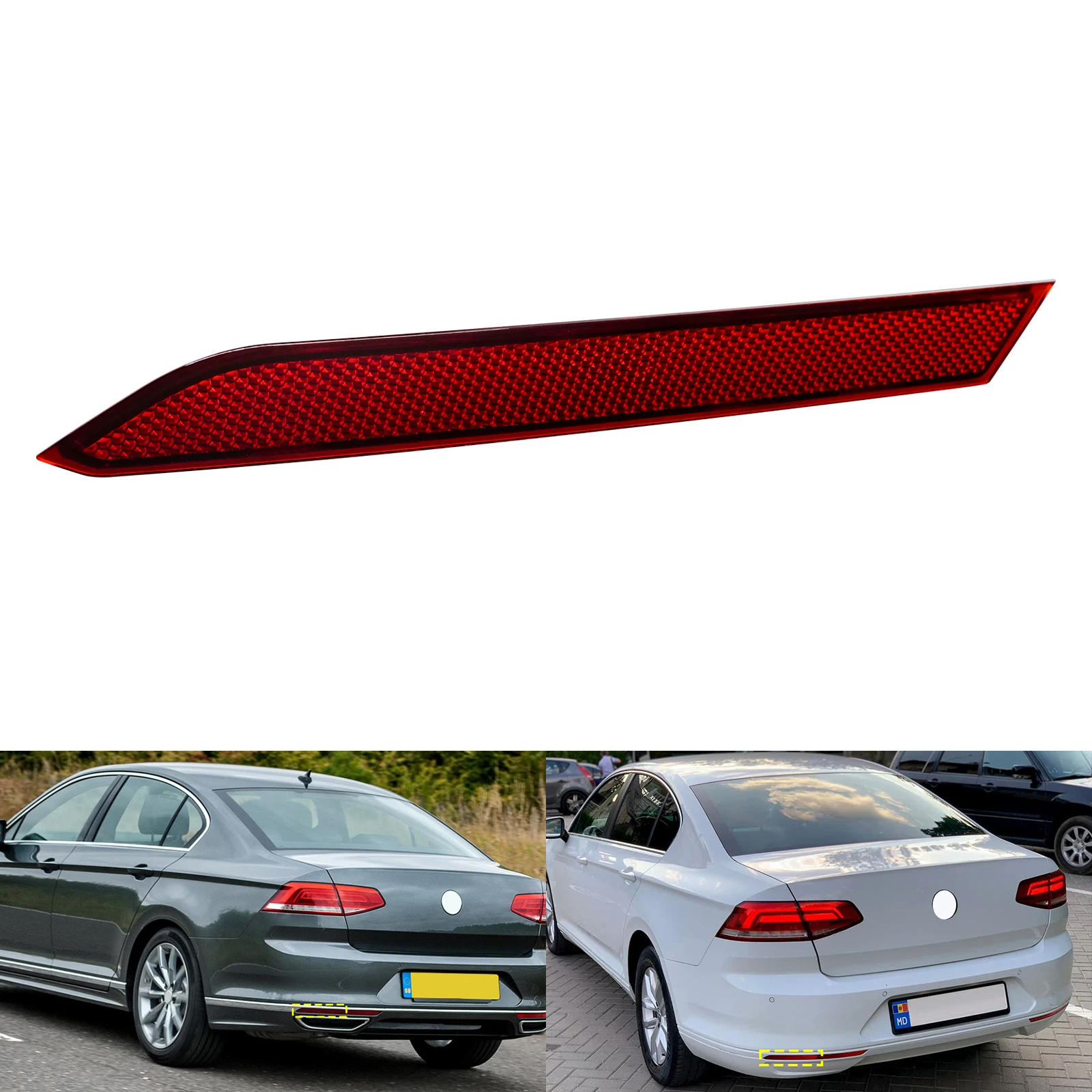 Задний бампер, внешний отражатель, линза заднего фонаря слева для VW Passat B8 3G5 3G2 14-19
Задний бампер, внешний отражатель, линза заднего фонаря слева для VW Passat B8 3G5 3G2 14-19