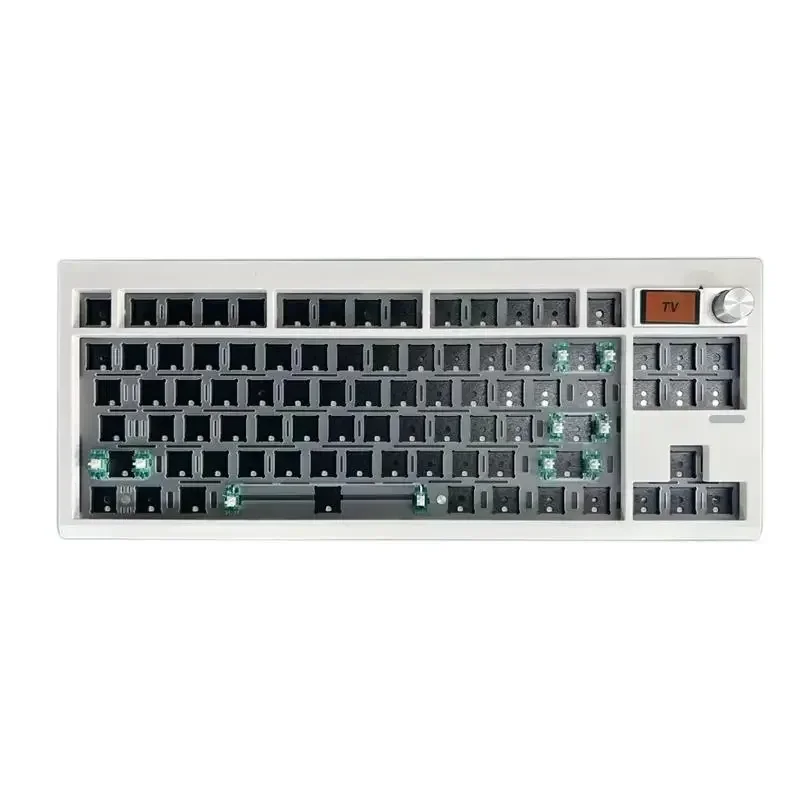 US.EU GMK87 Комплект механической клавиатуры с экраном дисплея, RGB-подсветка, прокладка, игровая клавиатура с возможностью горячей замены для VIA по индивидуальному заказу
US.EU GMK87 Комплект механической клавиатуры с экраном дисплея, RGB-подсветка, прокладка, игровая клавиатура с возможностью горячей замены для VIA по индивидуальному заказу
