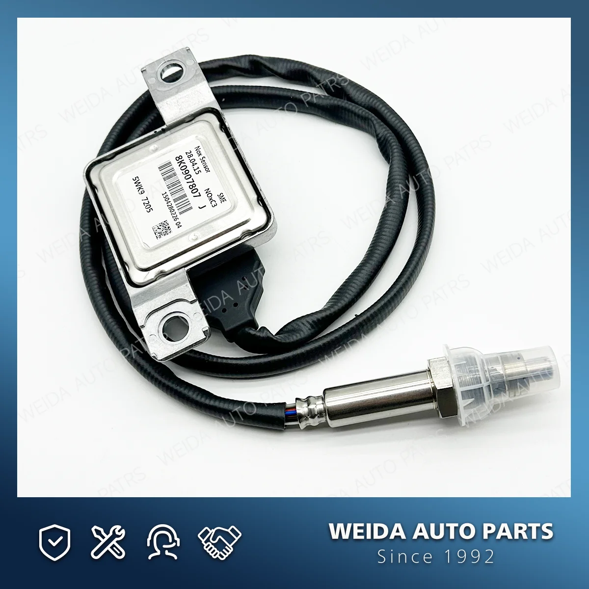 8K0907807J 5WK97205 Original New Nox Sensor Nitrogen Oxide Sensor For Audi A4 8K A5 A6 Q5 8R 2010-2017
8K0907807J 5WK97205 Original New Nox Sensor Nitrogen Oxide Sensor For Audi A4 8K A5 A6 Q5 8R 2010-2017