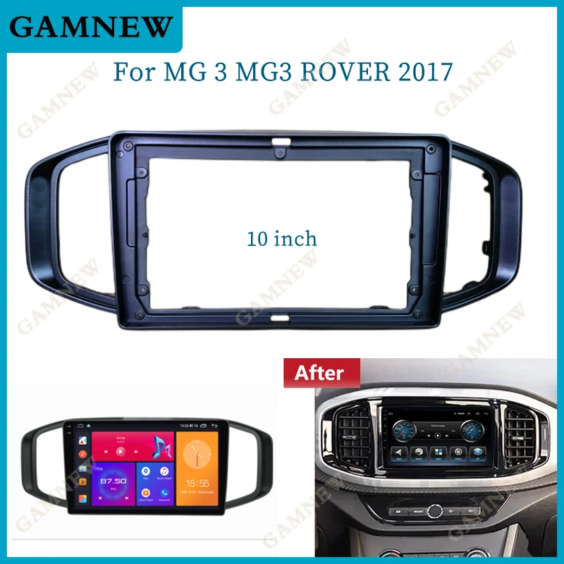 9 Inch Car Frame Fascia Adapter For MG 3 MG3 Rover 2017 Android Radio Dash Fitting Panel Kit
9 Inch Car Frame Fascia Adapter For MG 3 MG3 Rover 2017 Android Radio Dash Fitting Panel Kit