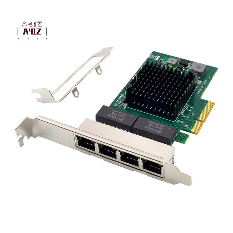 A41Z-Ethernet Network Card BCM5719 4 Port RJ45 Gigabit Ethernet Server Adapter PCI-E Network Card Adapter
A41Z-Ethernet Network Card BCM5719 4 Port RJ45 Gigabit Ethernet Server Adapter PCI-E Network Card Adapter