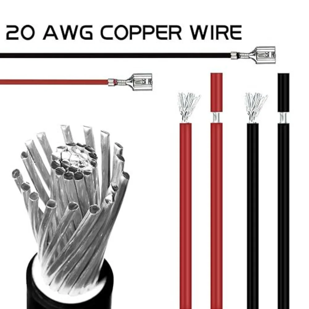 30 шт., комплект женских разъемов для проводов динамиков, 2,8 мм, 4,8 мм, 6,3 мм, женские лопаточные разъемы для автомобильной промышленной бытовой электрики
30 шт., комплект женских разъемов для проводов динамиков, 2,8 мм, 4,8 мм, 6,3 мм, женские лопаточные разъемы для автомобильной промышленной бытовой электрики