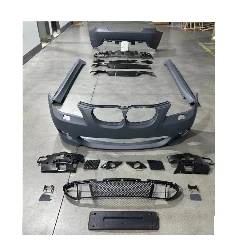 High Quality Full Body Kit E60 TECH Style PP Material Front Rear Bumpers Side Panels Body Kits E60 03-09
High Quality Full Body Kit E60 TECH Style PP Material Front Rear Bumpers Side Panels Body Kits E60 03-09