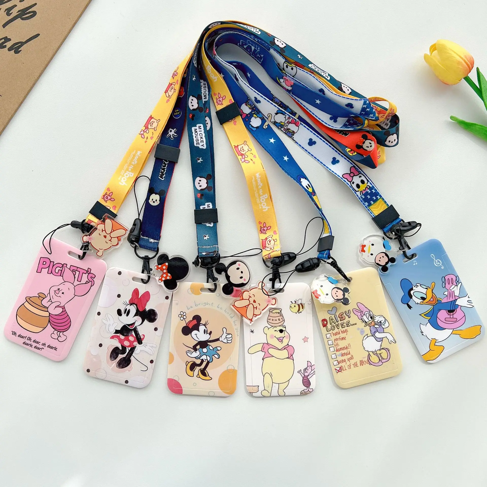 Disney Anime Credential Badge Holder Kawaii Mickey Mouse Subway Card Holders Minnie Student Campus Lanyard Cards Holder Gifts
Disney Anime Credential Badge Holder Kawaii Mickey Mouse Subway Card Holders Minnie Student Campus Lanyard Cards Holder Gifts