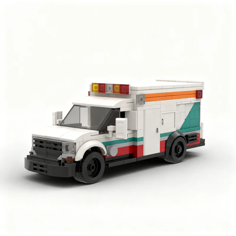 NEW 385PCS MOC Creative Model Ems Ambulance Building Blocks DIY Assembly Building Blocks Display Gift Collectible Home Decor Set
NEW 385PCS MOC Creative Model Ems Ambulance Building Blocks DIY Assembly Building Blocks Display Gift Collectible Home Decor Set