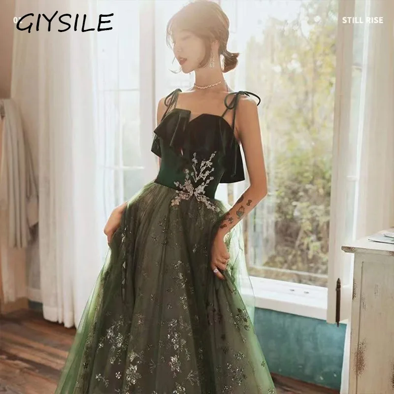 Вечернее платье 2025 года, осенне-зимнее банкетное платье на бретельках, темпераментный длинный абзац, топ без рукавов, вечерние платья, женские вечерние платья
Вечернее платье 2025 года, осенне-зимнее банкетное платье на бретельках, темпераментный длинный абзац, топ без рукавов, вечерние платья, женские вечерние платья