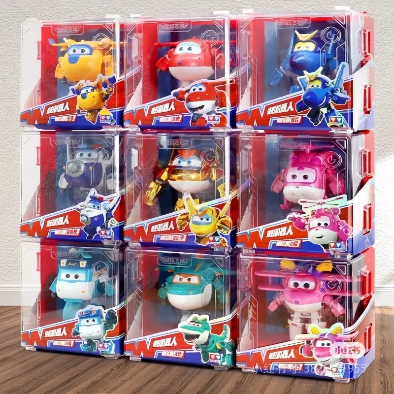 Hot New 36 Types Super Wings 2" Scale Mini Transforming Anime Deformation Plane Robot Action Figures Transformation Kids Toys
Hot New 36 Types Super Wings 2" Scale Mini Transforming Anime Deformation Plane Robot Action Figures Transformation Kids Toys