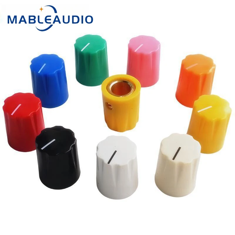 5PCS 13x16mm Electric Guitar Sound Amplifier Effect Knob Potentiometer Volume Adjustment Radio Tone Knob With Inner Copper
5PCS 13x16mm Electric Guitar Sound Amplifier Effect Knob Potentiometer Volume Adjustment Radio Tone Knob With Inner Copper