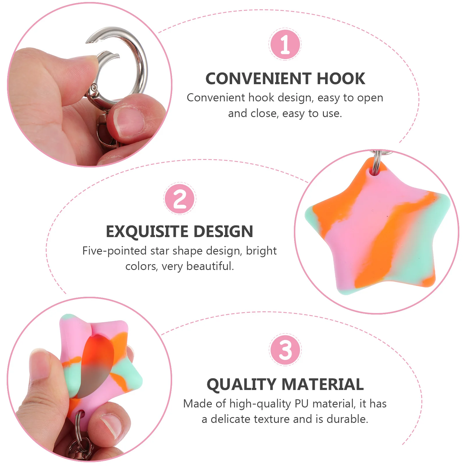 5pcs Anti-Lost Protective Case For Star Shape Lightweight Portable Scratch-Resistant Shockproof
5pcs Anti-Lost Protective Case For Star Shape Lightweight Portable Scratch-Resistant Shockproof