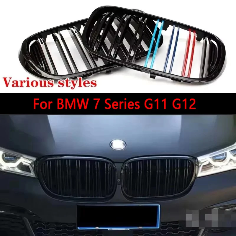 For BMW 7 Series G11 G12 730i 740i 2015-2019 Kidney Grille Glossy Black ABS M Style Color Plastic Front Bumper Auto Decor Grill
For BMW 7 Series G11 G12 730i 740i 2015-2019 Kidney Grille Glossy Black ABS M Style Color Plastic Front Bumper Auto Decor Grill