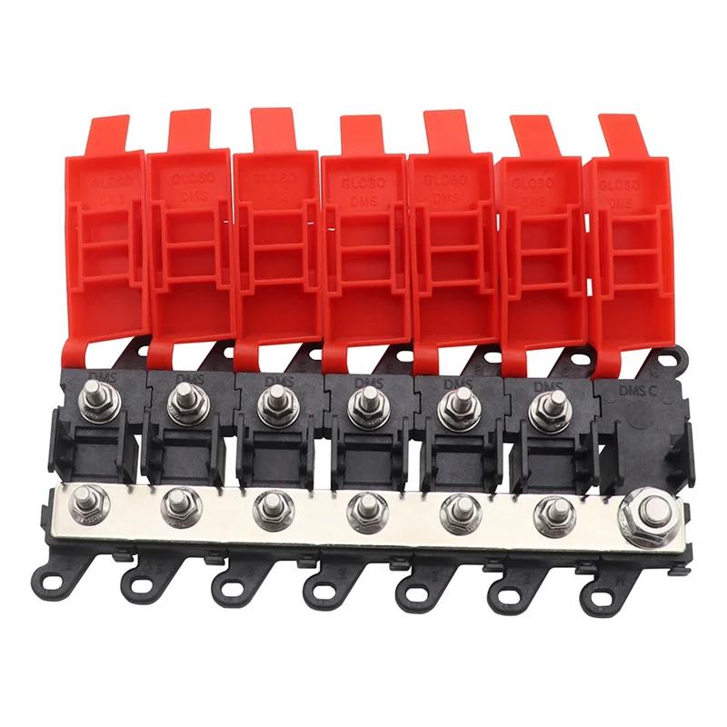 A30P-6-Way Car Midi Fuse Box Block Holder With 200A Bolt-On Fuses For RV, Car, Boat, Bus
A30P-6-Way Car Midi Fuse Box Block Holder With 200A Bolt-On Fuses For RV, Car, Boat, Bus