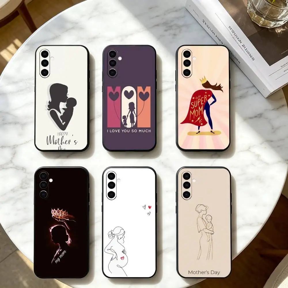 Baby Mom Happy Mother's Day Phone Case For Samsung Galaxy A73,A72,A71,A70,A53,A52,A51,Others Soft Black Cover
Baby Mom Happy Mother's Day Phone Case For Samsung Galaxy A73,A72,A71,A70,A53,A52,A51,Others Soft Black Cover