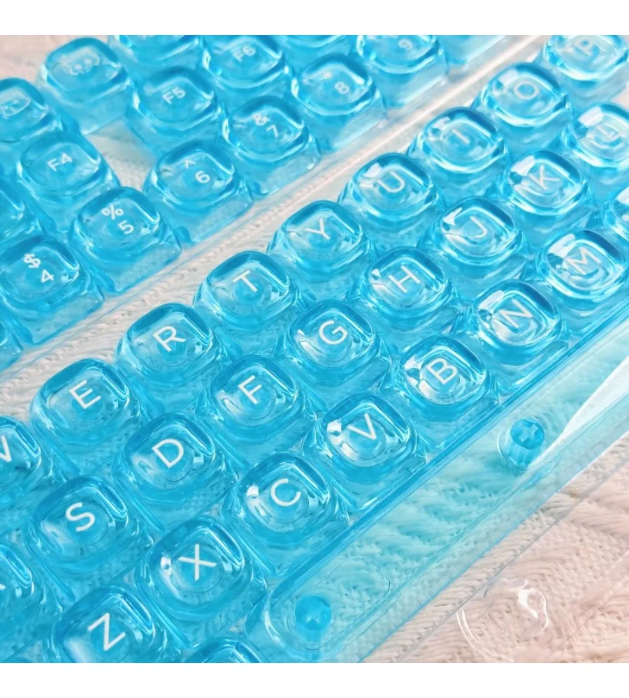 Keycap Trend Blue Transparent Keycap HOA Small Full Set of 132 Keys PC Mechanical Keyboard Full Transparency
Keycap Trend Blue Transparent Keycap HOA Small Full Set of 132 Keys PC Mechanical Keyboard Full Transparency