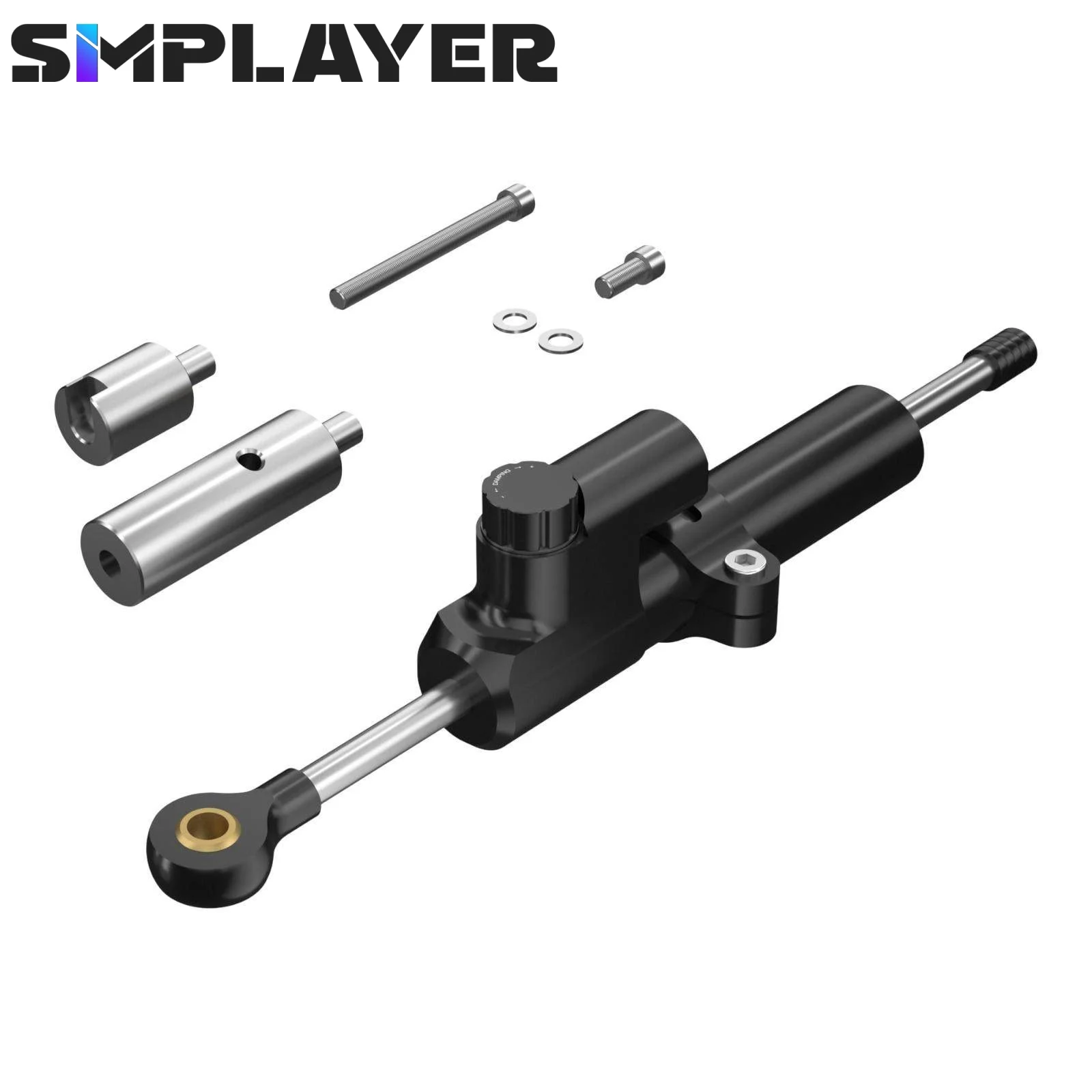 Simplayer General Damper Kit Military/Civil Airliner Flight Game Simulator Accessory for Orion Metal Rudder Pedals