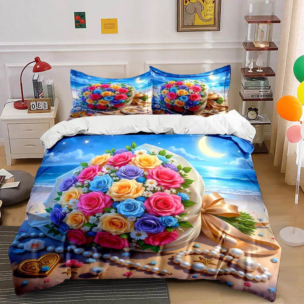Night beach flowers and accessories Print Soft Comfortable Duvet Cover Bedding Set Included 1*Duvet Cover 2*Pillowcases
Night beach flowers and accessories Print Soft Comfortable Duvet Cover Bedding Set Included 1*Duvet Cover 2*Pillowcases