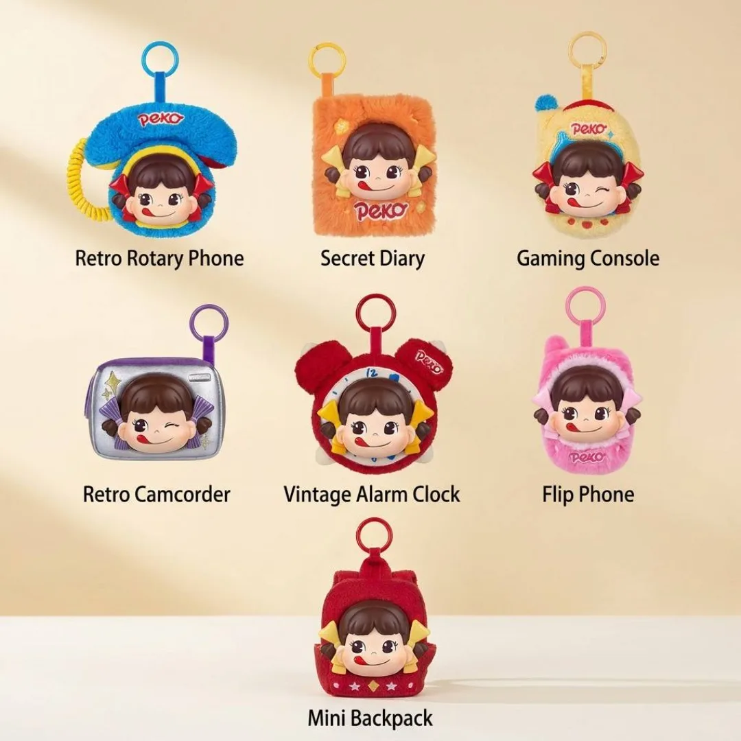 Funism Fujiya Peko-chan Hi Memory House Blind Box Toy Vinyl Face Stuffed Plush Keychain Gaming Console Anime Bag Charm Pendant
Funism Fujiya Peko-chan Hi Memory House Blind Box Toy Vinyl Face Stuffed Plush Keychain Gaming Console Anime Bag Charm Pendant