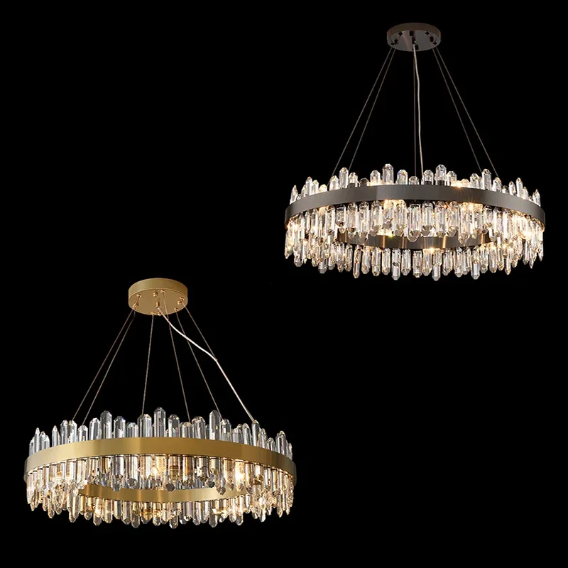 For Modern Creative Fancy Design Gold Black Crystal Chandelier For Dining Room Living Room Indoor Hanging Lamp
For Modern Creative Fancy Design Gold Black Crystal Chandelier For Dining Room Living Room Indoor Hanging Lamp