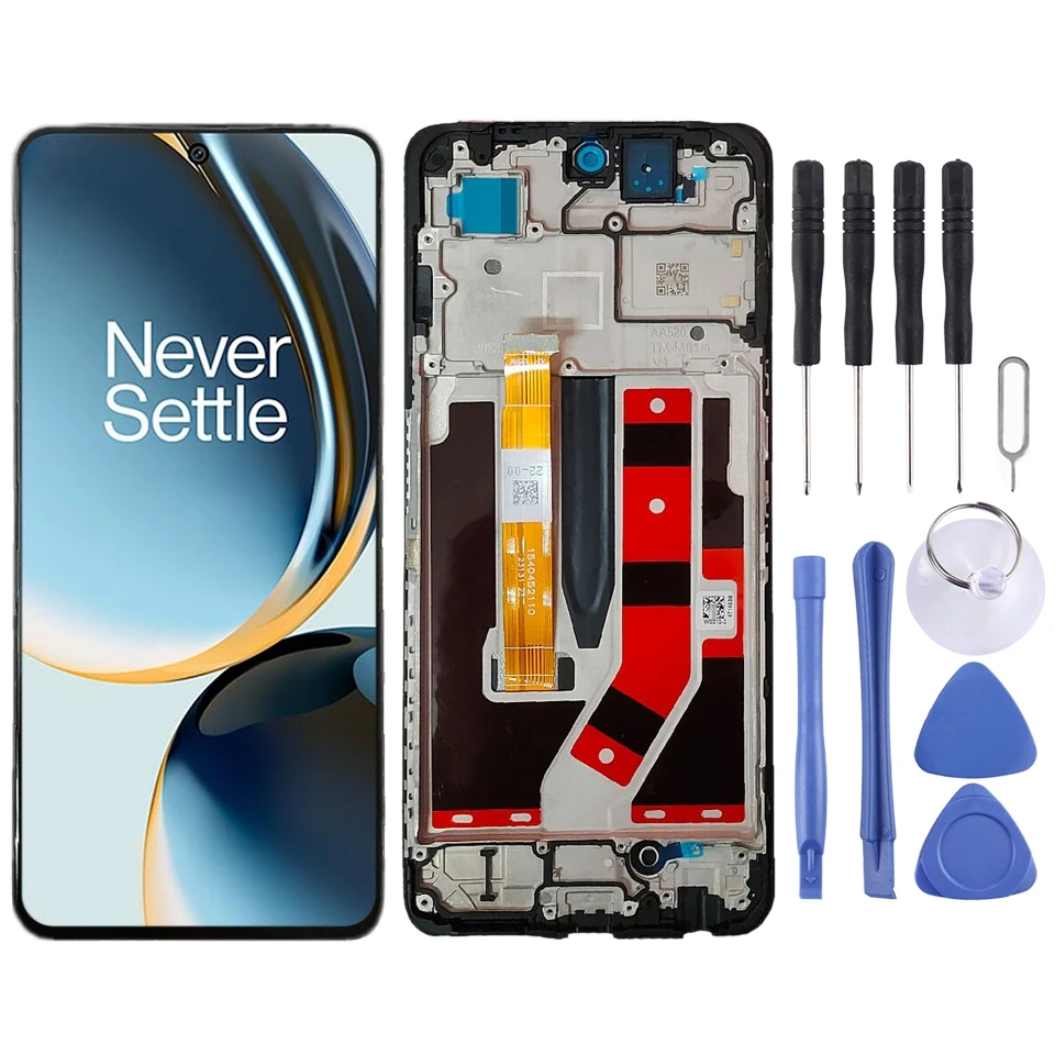 For OnePlus Nord N30 5G 2023 CPH2513 LCD Screen Digitizer Full Assembly with Frame (Black)
For OnePlus Nord N30 5G 2023 CPH2513 LCD Screen Digitizer Full Assembly with Frame (Black)