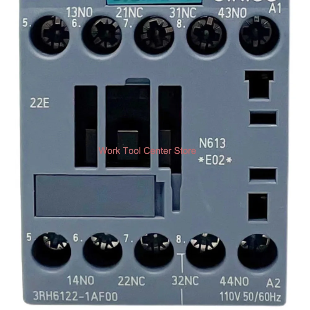 Original Contactor Auxiliary Relay 3RH6122 2NO 2NC 3RH6131 3NO 1NC 3RH6140 4NO AC380V Coil DC 110V 220V 24V Electrical Contacts
Original Contactor Auxiliary Relay 3RH6122 2NO 2NC 3RH6131 3NO 1NC 3RH6140 4NO AC380V Coil DC 110V 220V 24V Electrical Contacts
